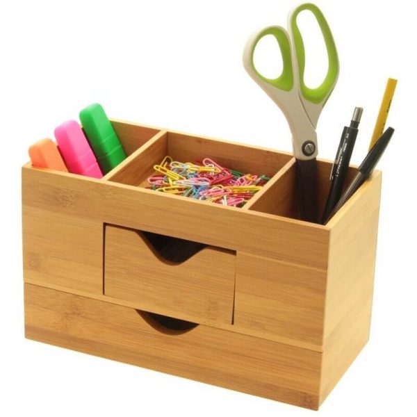 Hộp đựng đồ dùng để bàn có ngăn