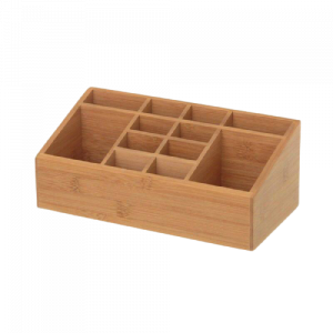 Hộp đựng đồ dùng để bàn bằng gỗ