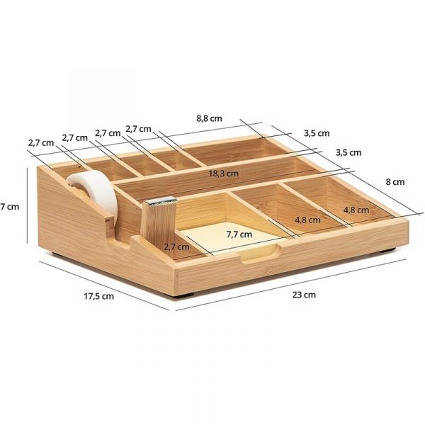 Hộp đựng đồ dùng để bàn thông số