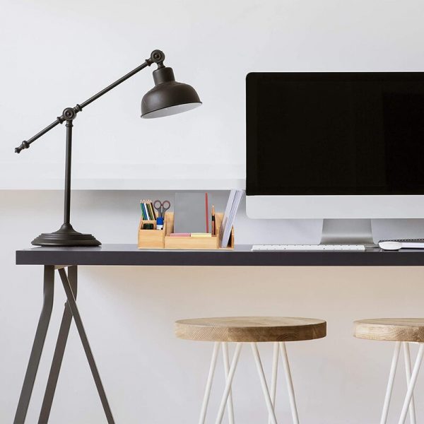 Hộp đựng đồ dùng để bàn bằng gỗ