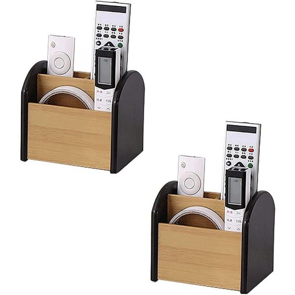 Hộp đựng đồ dùng để bàn bằng gỗ