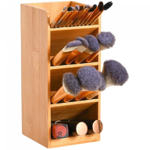 Hộp đựng đồ dùng để bàn bằng gỗ