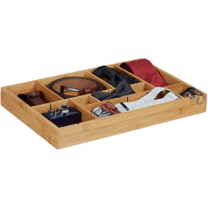 Hộp đựng đồ dùng để bàn bằng gỗ