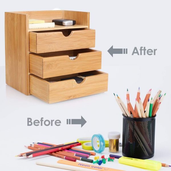 Hộp đựng đồ dùng để bàn đẹp