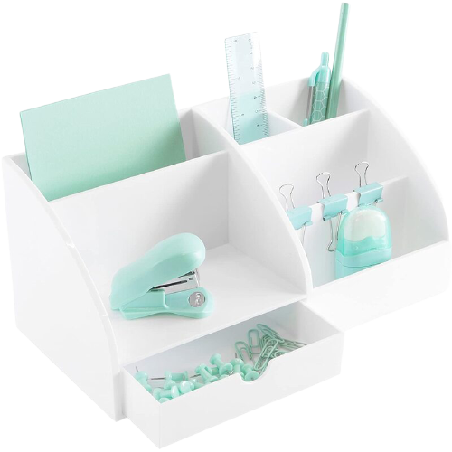 Hộp đựng đồ dùng để bàn bằng gỗ