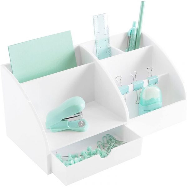 Hộp đựng đồ dùng để bàn bằng gỗ