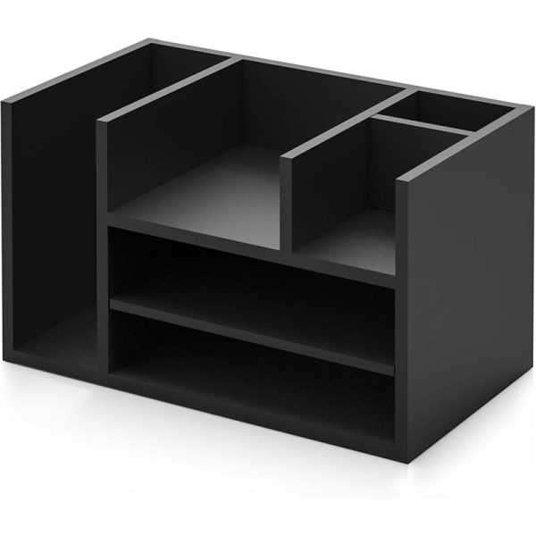 Hộp đựng đồ dùng để bàn bằng gỗ