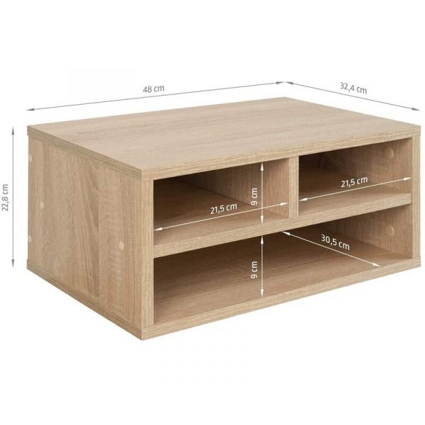 Hộp đựng đồ dùng để bàn bằng gỗ