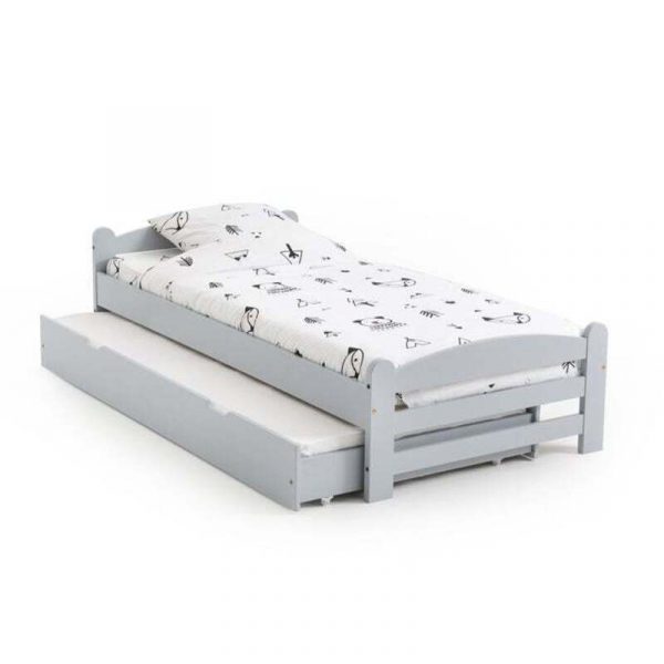 Giường đơn trẻ em 1m2 hiện đại.