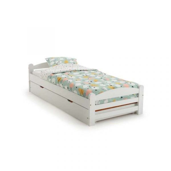 Giường đơn trẻ em 1m2 gọn nhẹ.