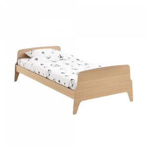 Giường trẻ em giá rẻ gỗ văn.