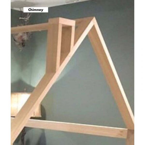 Giường cho bé sơ sinh cận cảnh.