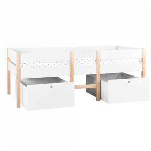 Giường cho bé trai 5 tuổi có thang.