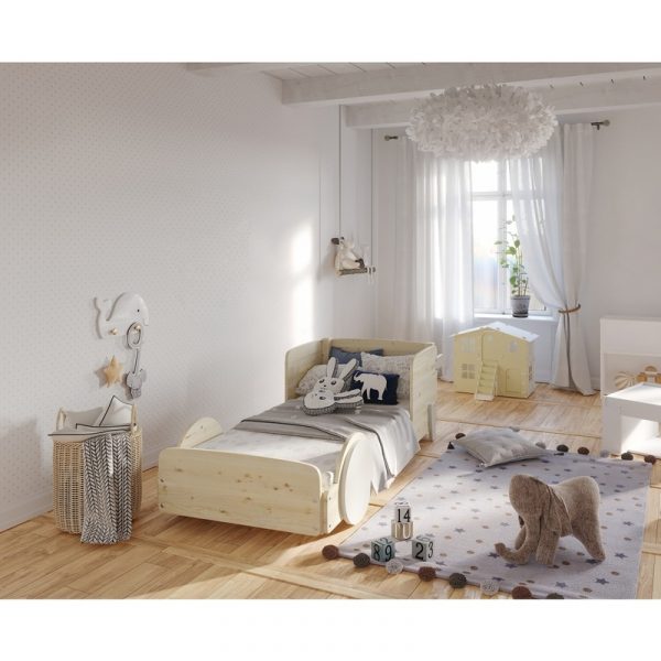 Giuong don tre em phù hợp cho trẻ dưới 5 tuổi.